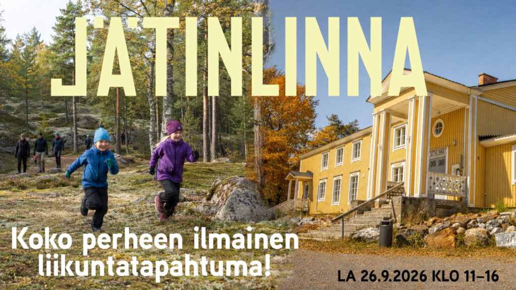 Koko perheen liikuntatapahtuma Jätinlinnassa
